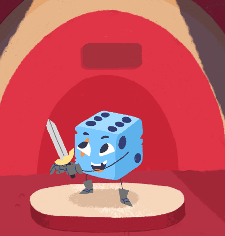 Dicey Dungeons key art